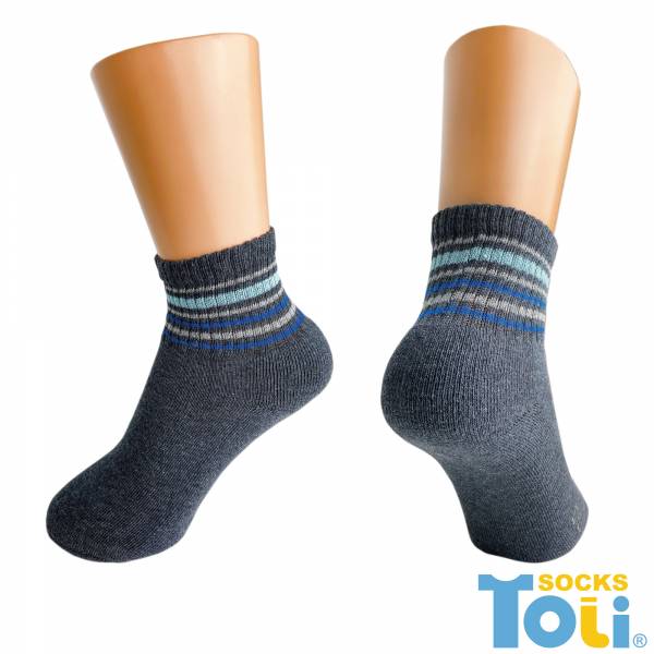 TOLI防滑童襪13~16cm、17~22cm(底部加厚) 