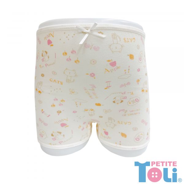 (單件)日本製女童萊賽爾三角/四角內褲(米白) 