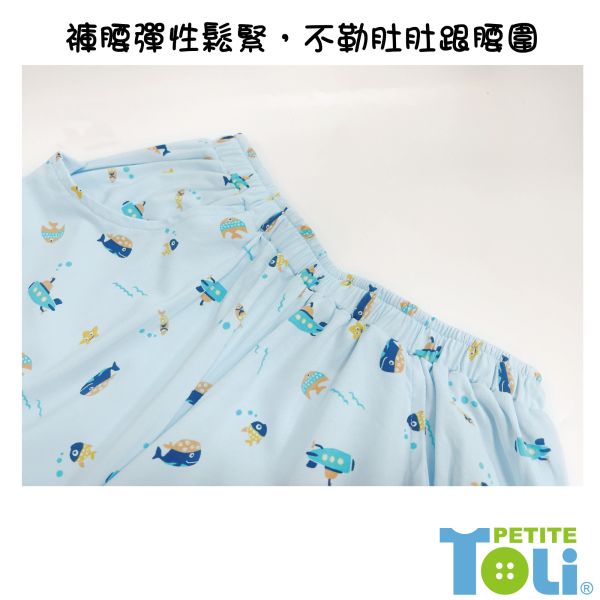 台灣製男童純棉短袖套裝 