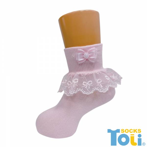 TOLI兒童花邊襪13~16cm、17~22cm 