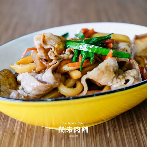 食譜分享-豬肉炒烏龍 