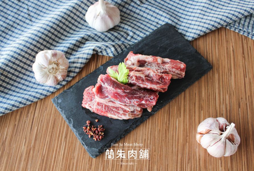 嚴選牛肋條(2盒入) 牛肋條,牛肉,烤牛肋條,牛肋排,牛排,肉類,蛋白質,健康飲食,美食,烹飪,簡朱肉舖,台灣