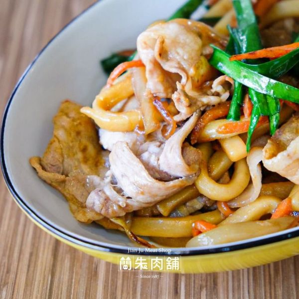 食譜分享-豬肉炒烏龍 
