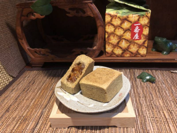 紅玉ケーキ/紅玉酥(5入) パイナップルケーキ,鳳梨酥,台湾伴手禮,手作り,一番屋