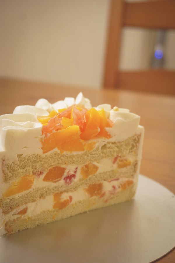 楊枝甘露戚風蛋糕 戚風蛋糕,生日蛋糕,慶生蛋糕,愛文芒果,鮮奶油蛋糕,新竹蛋糕,咖啡店甜點,芒果寶盒