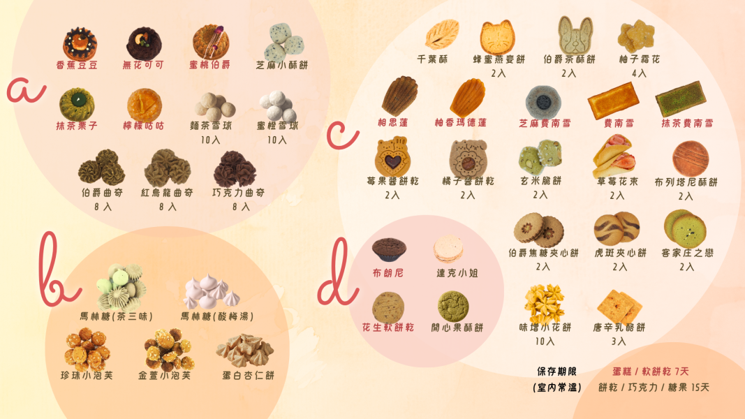 常溫禮盒(得體大方盒) 餅乾,常溫蛋糕, 禮盒, 手工餅乾, 送禮, 新竹伴手禮