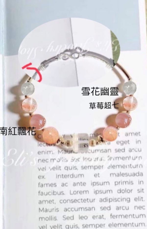 15 盆狀方形黃兔毛 南紅 超七草莓 