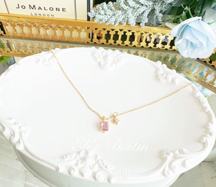 客訂美拉德 紫超七 黃超七 /項鍊 /貓眼戒指 