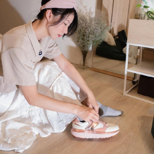 小美極地鞋 x 短襪 - 甜甜 USTINI我挺你健康鞋,小美極地鞋,運動鞋,小白鞋,排靜電鞋,接地氣鞋,久走久站鞋,足底筋膜炎鞋,拇指外翻鞋,健康鞋,好穿的鞋,好走的鞋,太極鞋,極地鞋