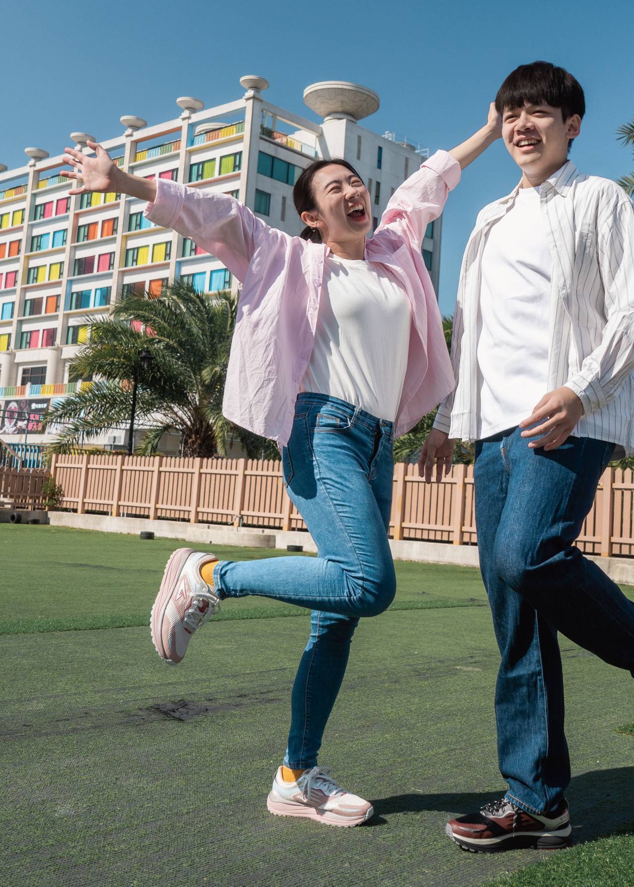 USTINI 我挺你健康鞋 - 白沙屯媽祖聯名蹦蹦極地鞋套組