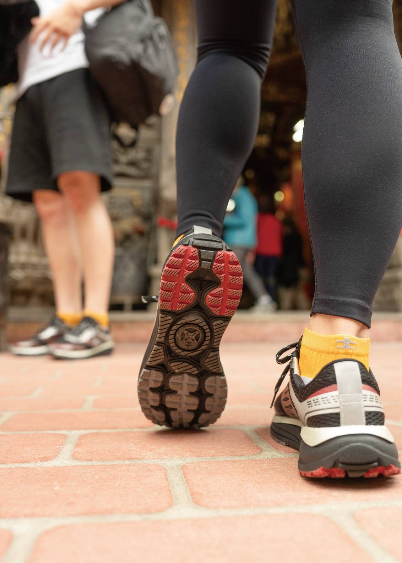 USTINI 我挺你健康鞋 - 白沙屯媽祖聯名蹦蹦極地鞋套組