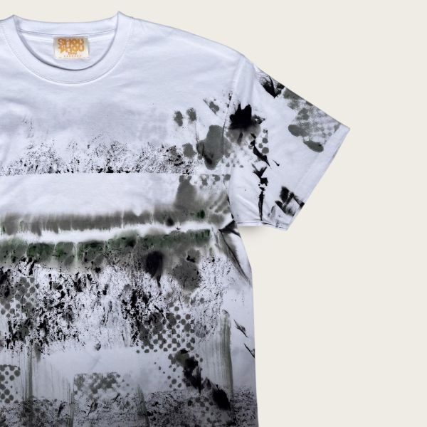 no.623 #重磅短袖T恤 | 5號 SHOUSHOU T-shirt 手繪 藝術 潮流 休閒 上衣 設計師