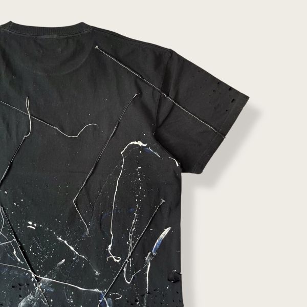 no.144 #重磅短袖T恤 | 5號 SHOUSHOU T-shirt 手繪 藝術 潮流 休閒 上衣 設計師