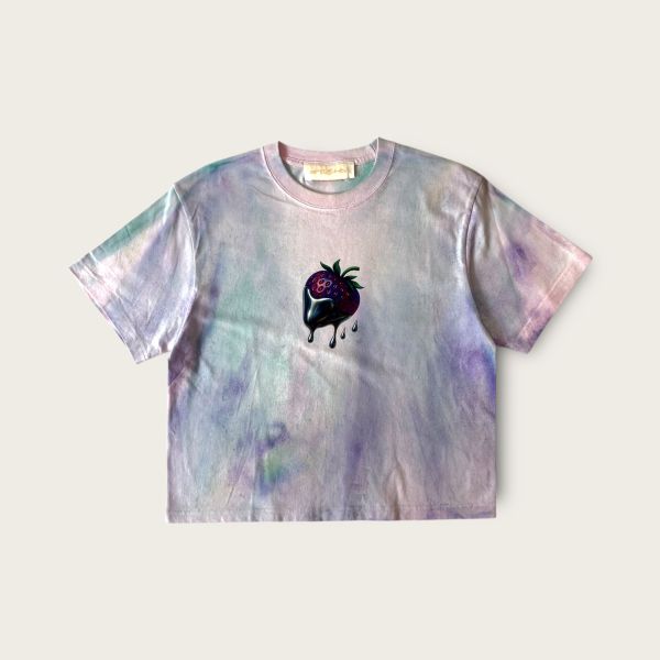no.233 #棉柔短版T恤 | 2號 SHOUSHOU T-shirt 手繪 藝術 潮流 休閒 上衣 設計師