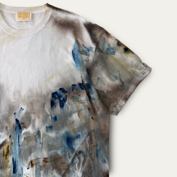 no.187 #重磅短袖T恤 | 5號 SHOUSHOU T-shirt 手繪 藝術 潮流 休閒 上衣 設計師