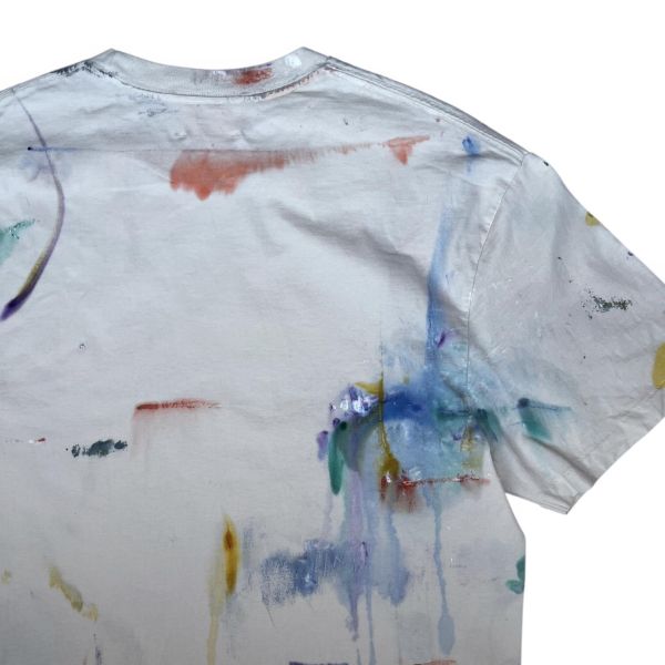 012 / 100 ATW #短袖T恤 | 4號 SHOUSHOU T-shirt 手繪 藝術 潮流 休閒 上衣 設計師