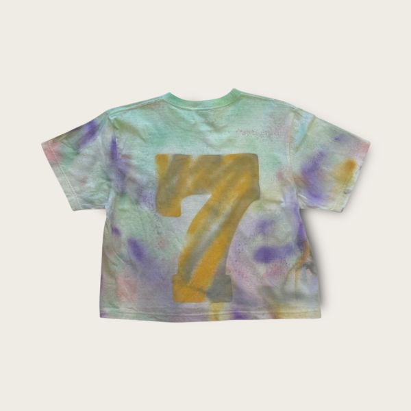no.258 #棉柔短版T恤 | 2號 SHOUSHOU T-shirt 手繪 藝術 潮流 休閒 上衣 設計師