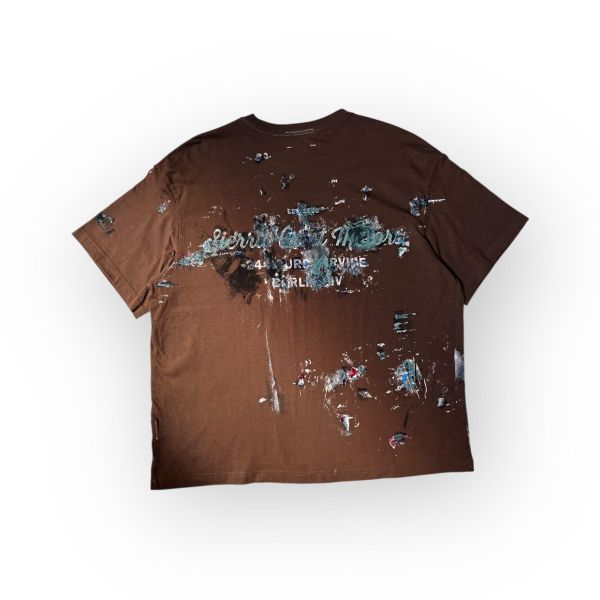 009 /100 ATW #短袖T恤 | 4號 SHOUSHOU T-shirt 手繪 藝術 潮流 休閒 上衣 設計師