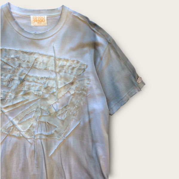 no.181 #重磅立體抓褶短袖T恤 | 4號 SHOUSHOU T-shirt  藝術 潮流 休閒 上衣 設計師
