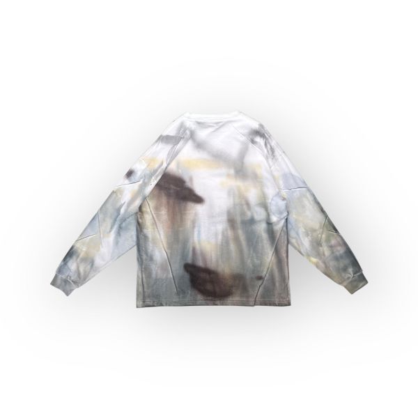 Archive sale | 重磅長袖T恤 | 4號 SHOUSHOU T-shirt 手繪 藝術 潮流 休閒 上衣 設計師