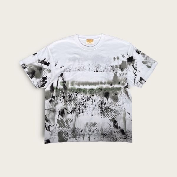 no.623 #重磅短袖T恤 | 5號 SHOUSHOU T-shirt 手繪 藝術 潮流 休閒 上衣 設計師