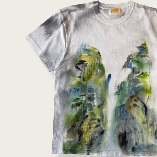 no.142 #重磅短袖T恤 | 4號 SHOUSHOU T-shirt 手繪 藝術 潮流 休閒 上衣 設計師