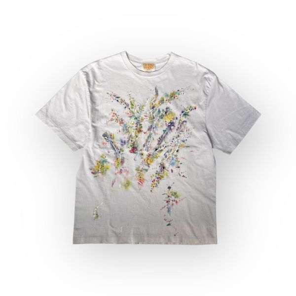018/100 ATW #短袖T恤 | 4號 SHOUSHOU T-shirt 手繪 藝術 潮流 休閒 上衣 設計師