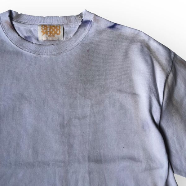NEW 重磅短袖T恤 | 4號落肩箱型 SHOUSHOU T-shirt 手繪 藝術 潮流 休閒 上衣 設計師