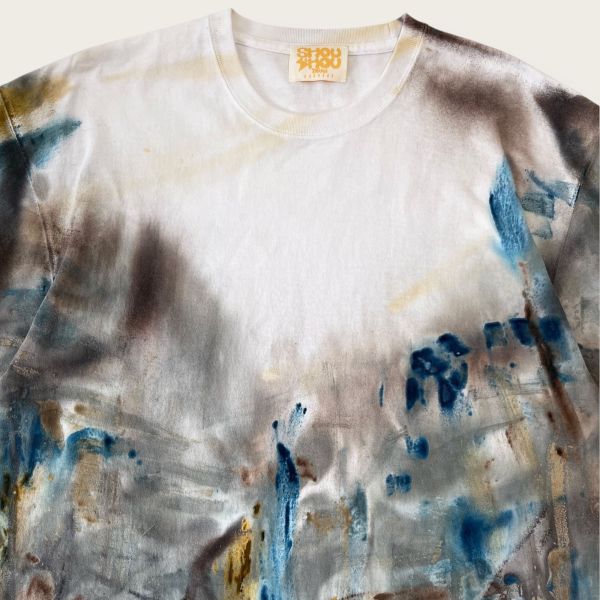 no.187 #重磅短袖T恤 | 5號 SHOUSHOU T-shirt 手繪 藝術 潮流 休閒 上衣 設計師