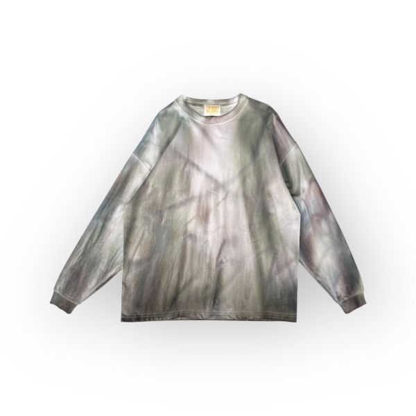 Archive sale | 重磅長袖T恤 | 4號 SHOUSHOU T-shirt 手繪 藝術 潮流 休閒 上衣 設計師