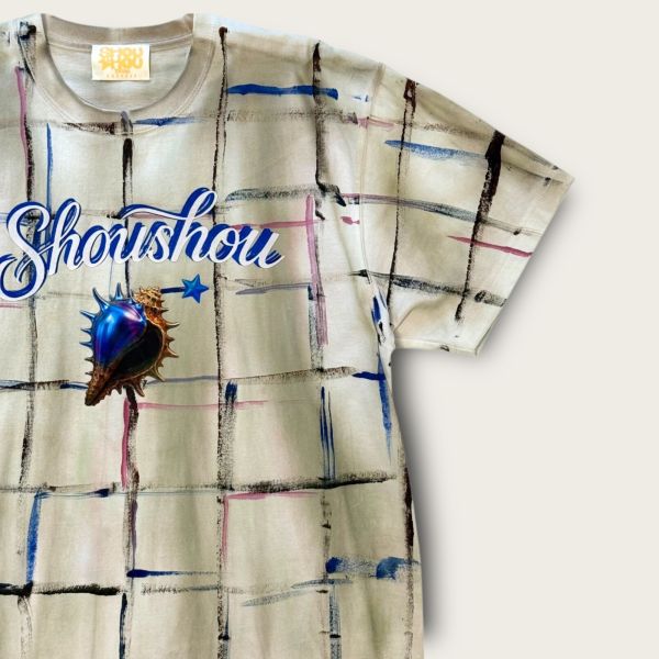 no.249 #重磅短袖T恤 | 4號 SHOUSHOU T-shirt 手繪 藝術 潮流 休閒 上衣 設計師