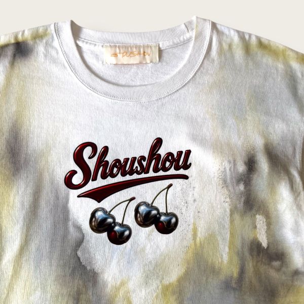 no.237 #重磅短版T恤 | 3號 SHOUSHOU T-shirt 手繪 藝術 潮流 休閒 上衣 設計師
