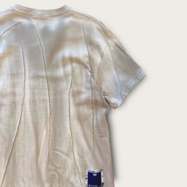 no.180 #重磅滿版立體抓褶短袖T恤 | 4號 SHOUSHOU T-shirt  藝術 潮流 休閒 上衣 設計師
