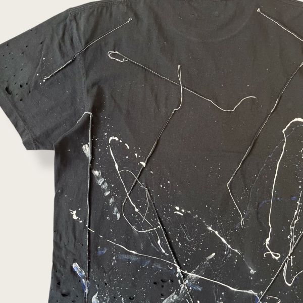 no.144 #重磅短袖T恤 | 5號 SHOUSHOU T-shirt 手繪 藝術 潮流 休閒 上衣 設計師
