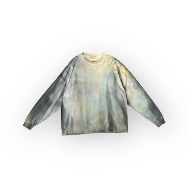 Archive sale | 重磅長袖T恤 | 4號 SHOUSHOU T-shirt 手繪 藝術 潮流 休閒 上衣 設計師