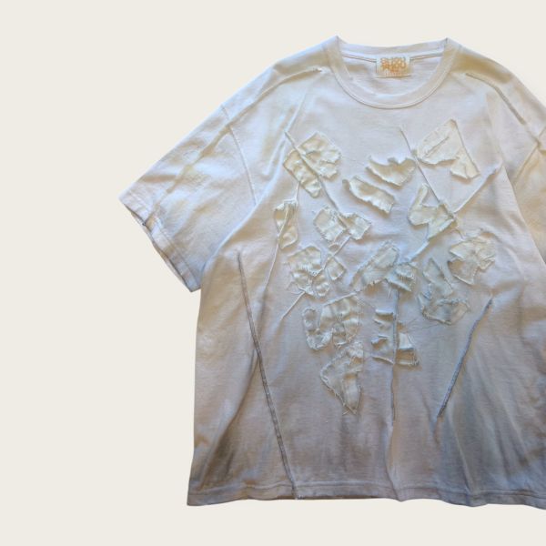 no.183 #重磅短袖T恤 | 5號 SHOUSHOU T-shirt 手繪 藝術 潮流 休閒 上衣 設計師