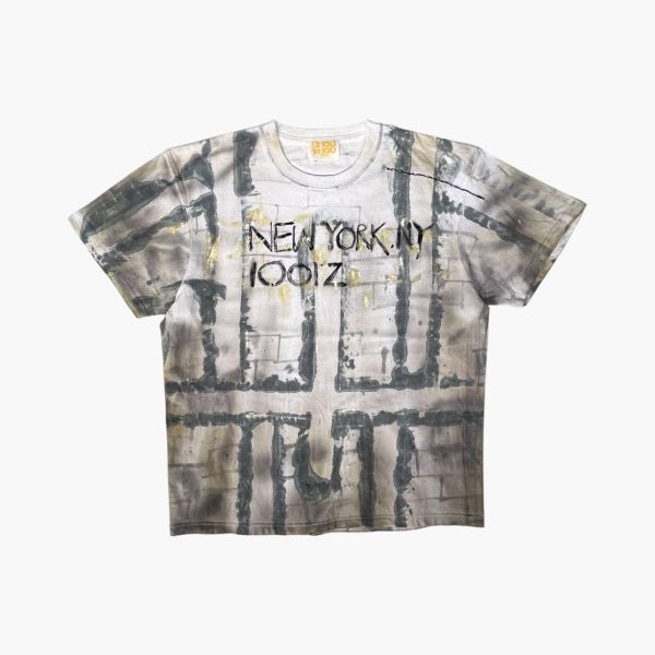 006/100 ATW #重磅短袖T恤 | 4號 SHOUSHOU T-shirt 手繪 藝術 潮流 休閒 上衣 設計師