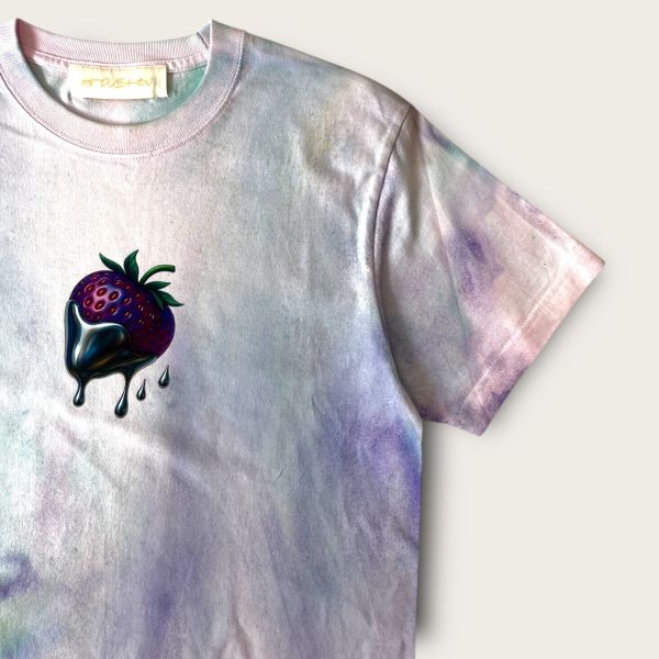 no.233 #棉柔短版T恤 | 2號 SHOUSHOU T-shirt 手繪 藝術 潮流 休閒 上衣 設計師