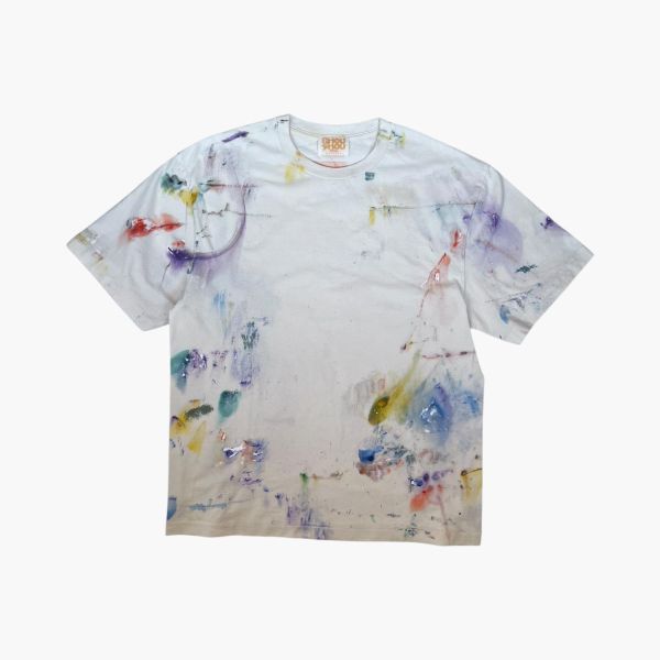 012 / 100 ATW #短袖T恤 | 4號 SHOUSHOU T-shirt 手繪 藝術 潮流 休閒 上衣 設計師
