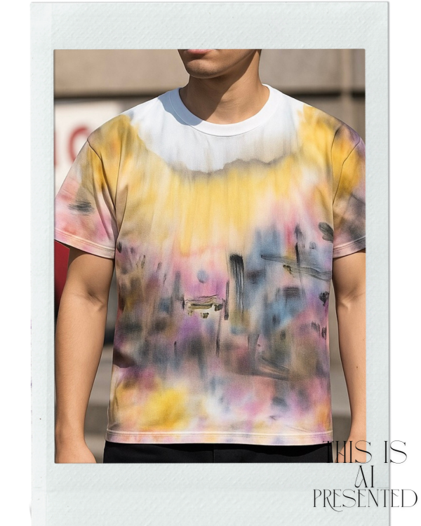 no.140 #重磅短袖T恤 | 5號 SHOUSHOU T-shirt 手繪 藝術 潮流 休閒 上衣 設計師
