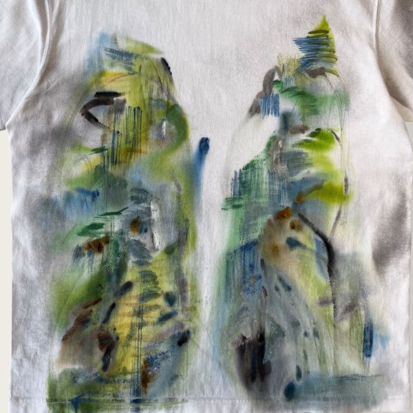 no.142 #重磅短袖T恤 | 4號 SHOUSHOU T-shirt 手繪 藝術 潮流 休閒 上衣 設計師