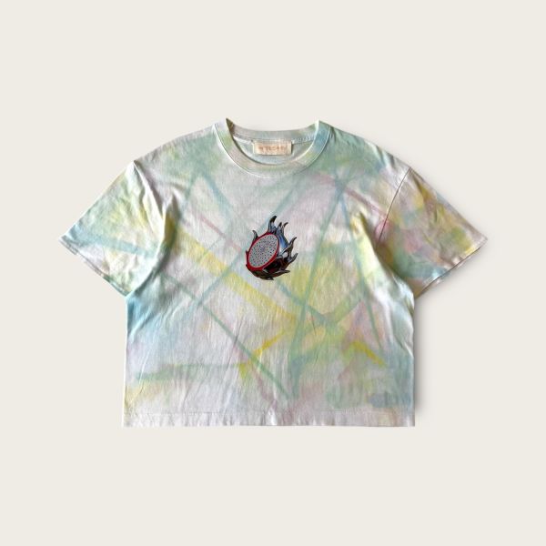 no.235 #棉柔短版T恤 | 3號 SHOUSHOU T-shirt 手繪 藝術 潮流 休閒 上衣 設計師