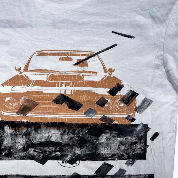 010/100 ATW #短袖T恤 | 4號 SHOUSHOU T-shirt 手繪 藝術 潮流 休閒 上衣 設計師
