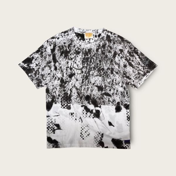 no.615 #重磅短袖T恤 | 4號 SHOUSHOU T-shirt 手繪 藝術 潮流 休閒 上衣 設計師