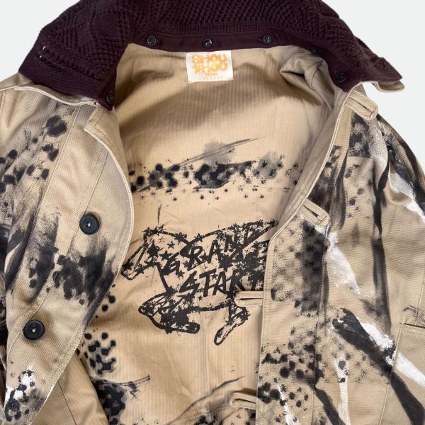 Archive sale | 手繪短版工裝外套 