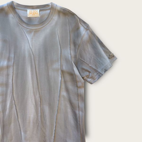 no.180 #重磅滿版立體抓褶短袖T恤 | 4號 SHOUSHOU T-shirt  藝術 潮流 休閒 上衣 設計師