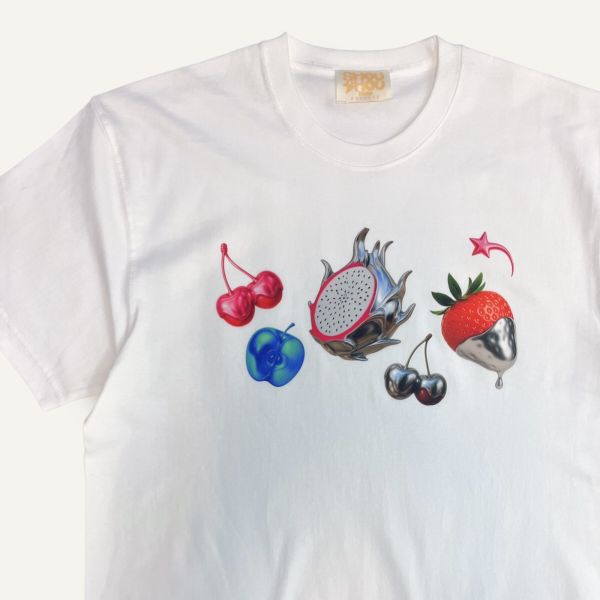 no.305 #重磅短袖T恤 | 4號 SHOUSHOU T-shirt 手繪 藝術 潮流 休閒 上衣 設計師