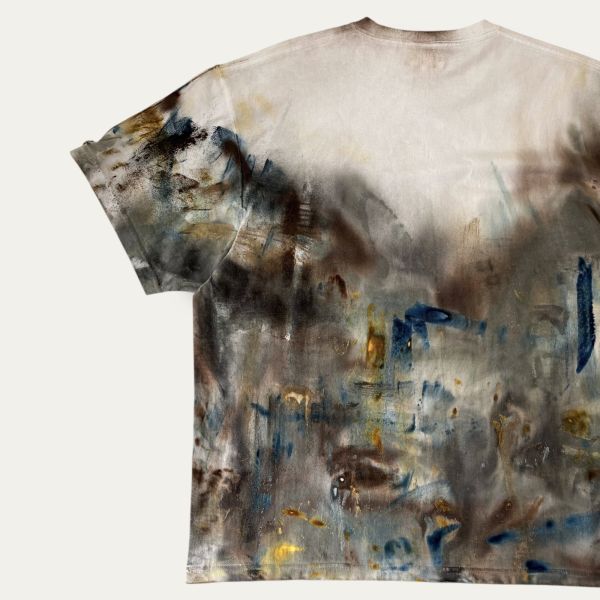 no.187 #重磅短袖T恤 | 5號 SHOUSHOU T-shirt 手繪 藝術 潮流 休閒 上衣 設計師
