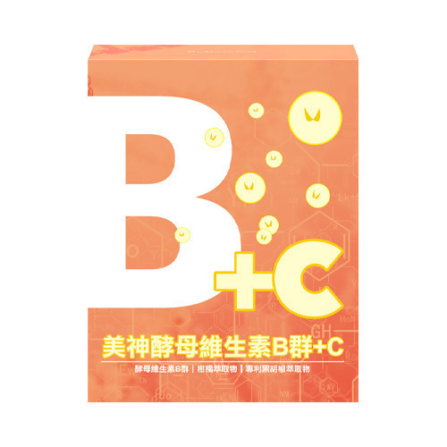 美神契約-美神酵母維生素B群+C 維生素B,礦物質,增強體力