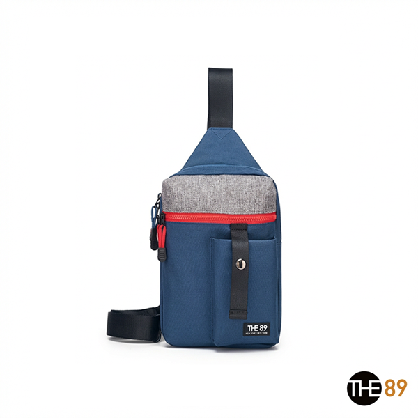 劃破天際 單肩胸包 (藍色) 